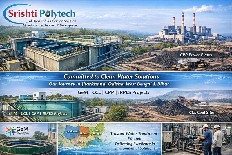 Government Water Treatment & ETP Projects | Srishti Polytech