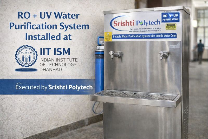 RO + UV Water Purification Project at IIT (ISM) Dhanbad