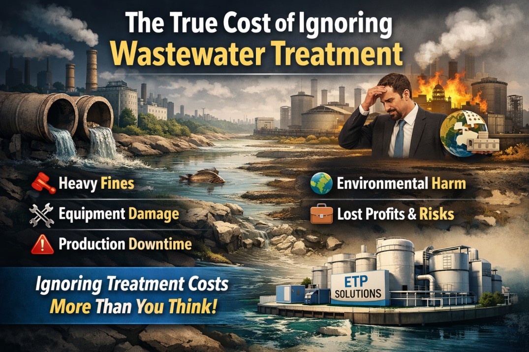 Blog on True Cost of Ignoring Wastewater Treatment - Srishti Polytech