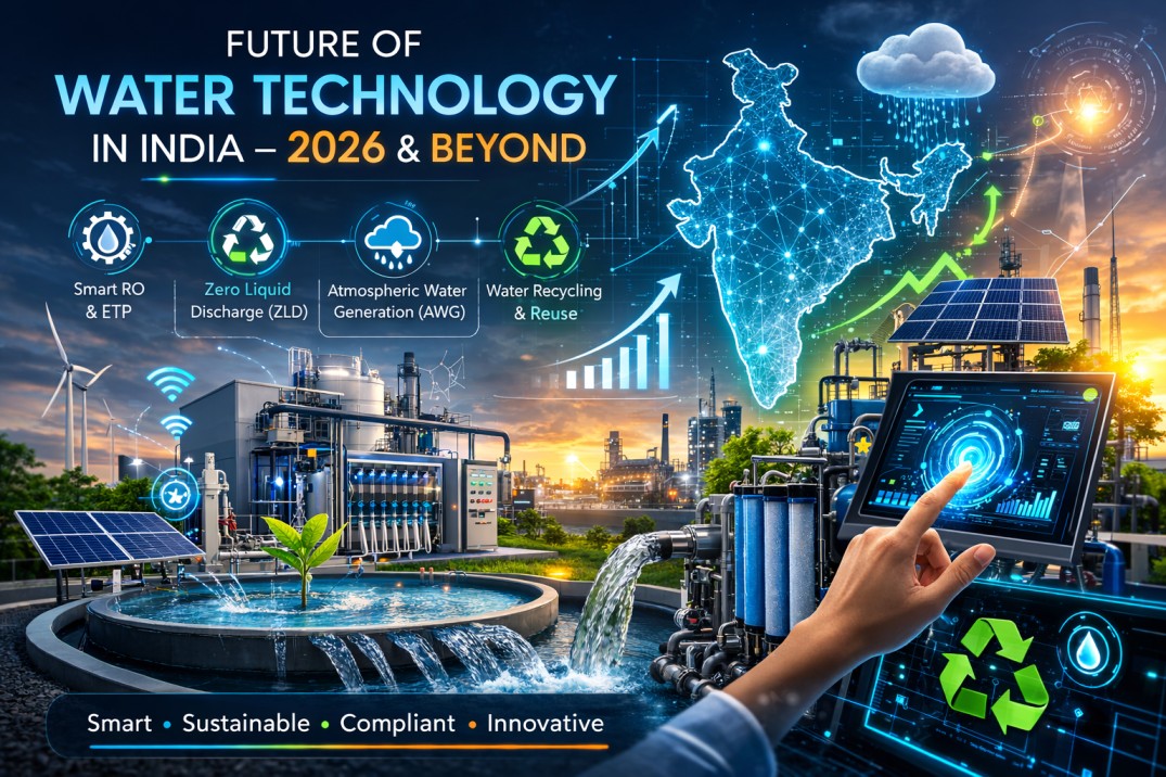 🌊 Future of Water Technology in India – 2026 & Beyond | Industrial Water Treatment Blog - Srishti Polytech