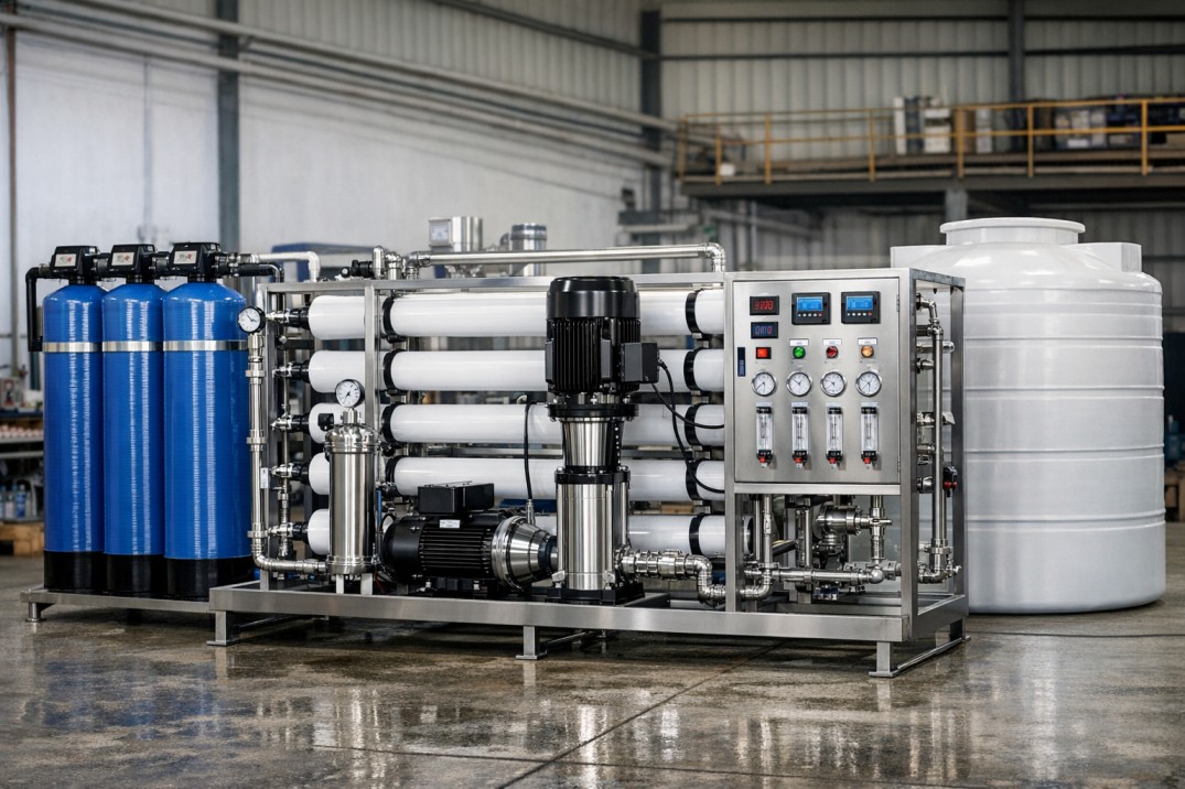 How to Choose the Right Industrial RO Plant for Your Industry in 2026 | Industrial Water Treatment Blog - Srishti Polytech