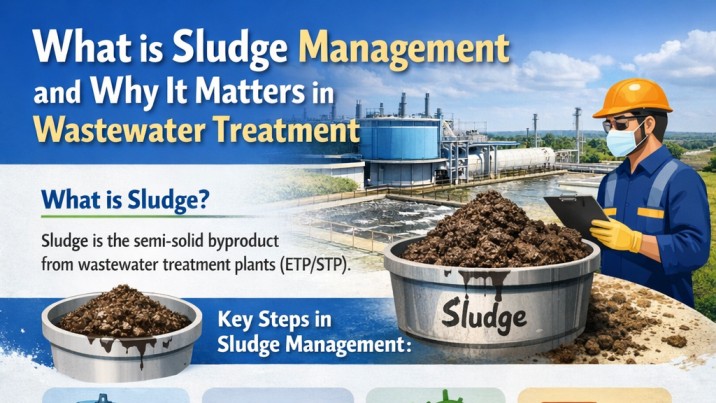 What is Sludge Management and Why It Matters in Wastewater Treatment | Industrial Water Treatment Blog - Srishti Polytech