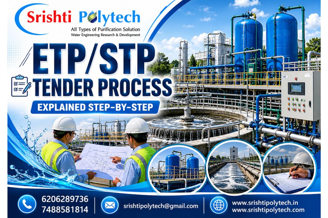 ETP/STP Tender Process Explained Step-by-Step | Industrial Water Treatment Blog - Srishti Polytech