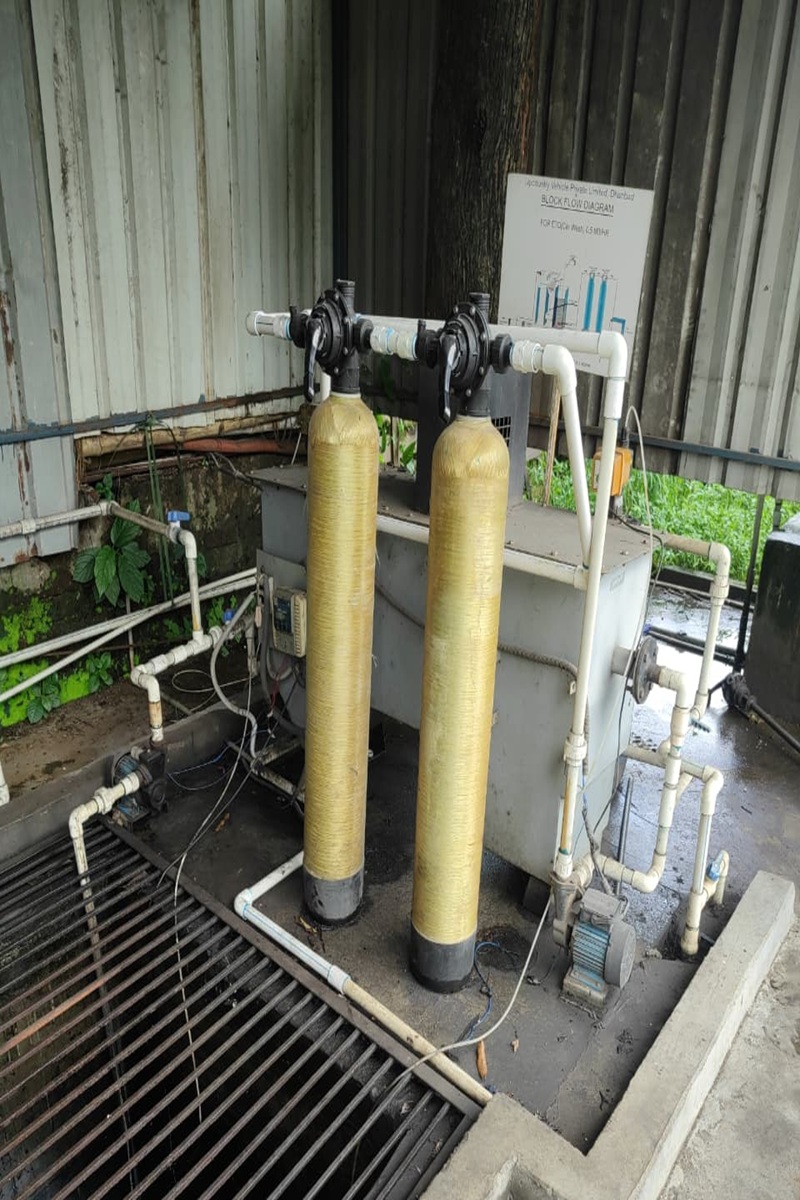 Industrial RO Plant Installation by Srishti Polytech in India