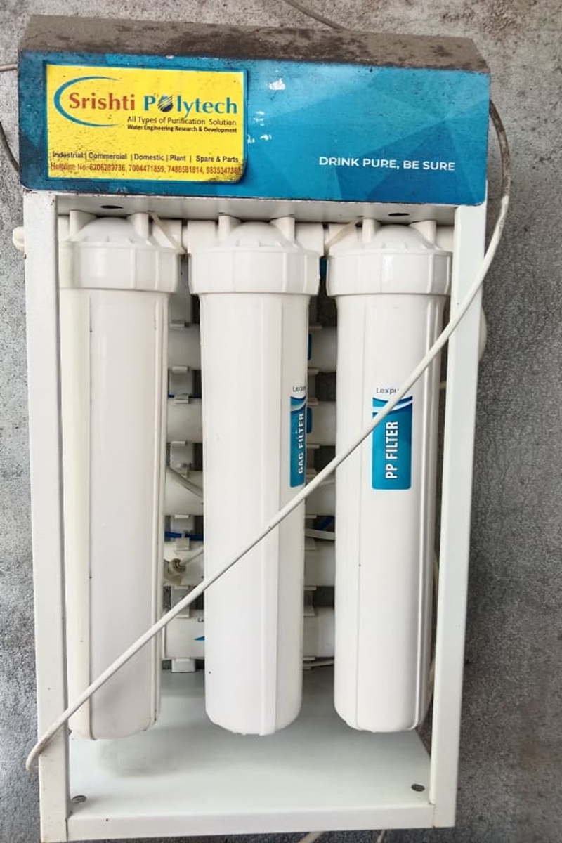 Industrial RO Plant Installation by Srishti Polytech in India