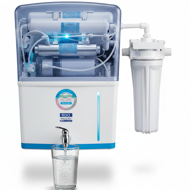 Alkaline RO + UV + UF Water System