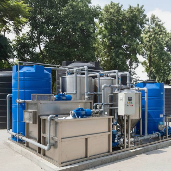 10 KLD Modular Wastewater Recovery System
